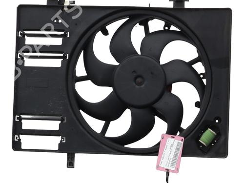 Used Radiator fan FORD FIESTA VII (HJ, HF) 1.5 TDCi (85 hp) 26656830