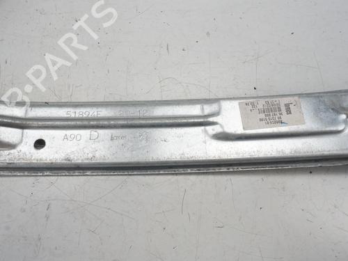 Front right window mechanism PEUGEOT 208 I (CA_, CC_) 1.6 HDi | BP18194327C23 