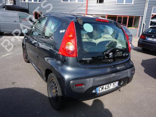 Left front steering knuckle PEUGEOT 107 (PM_, PN_) 1.0 | BP26154003M25 