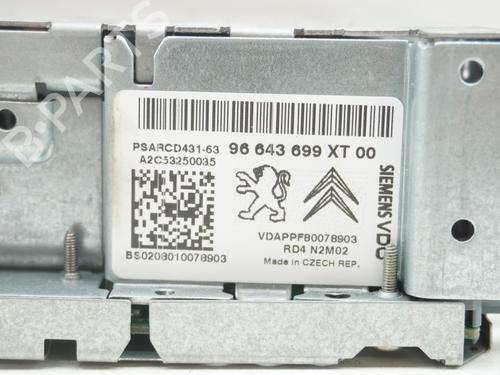 Used Radio PEUGEOT 207 (WA_, WC_) 1.6 16V VTi (120 hp) 18180403