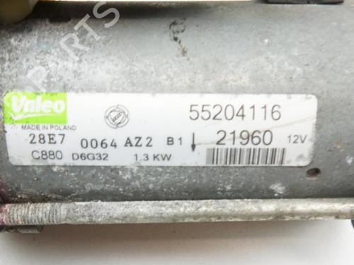 Starter FIAT GRANDE PUNTO (199_) 1.3 D Multijet | BP18185562M8 