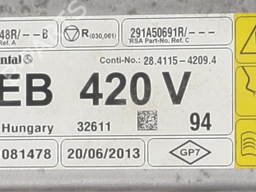 Electronic module RENAULT KANGOO Express (FW0/1_) Z.E. (FW0Z, FW1Z) | BP34336096M83  - Image 6