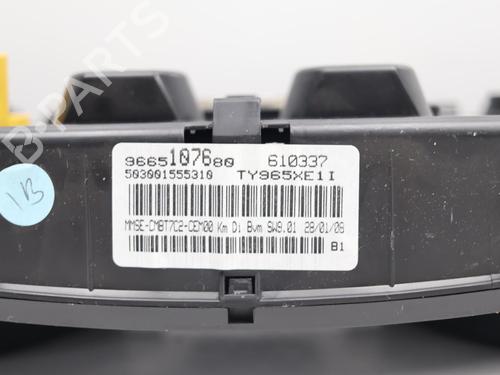 Used Instrument cluster PEUGEOT 308 I (4A_, 4C_) 1.6 HDi (109 hp) 18186713