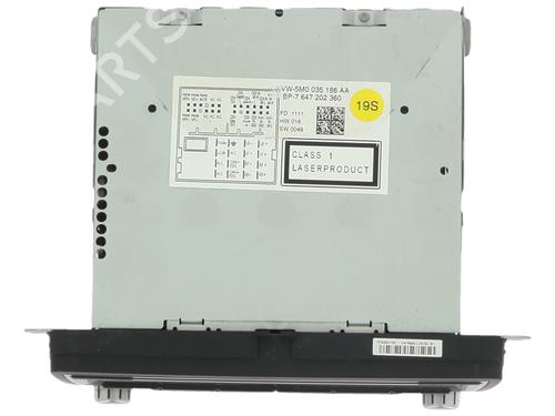 Used Radio Radio VW POLO V (6R1, 6C1) 1.2 (70 hp) 39585051 39585051