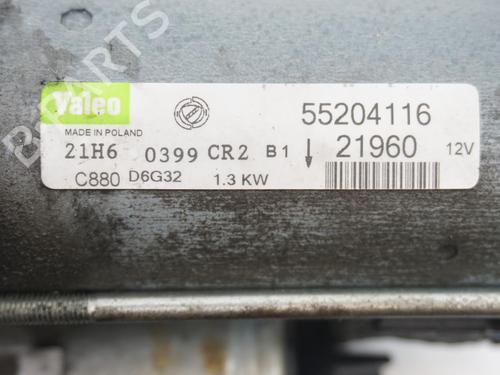 Starter FIAT GRANDE PUNTO (199_) 1.3 D Multijet (199.AXD11, 199.AXD1A, 199.AXD1B,... | BP18177083M8 