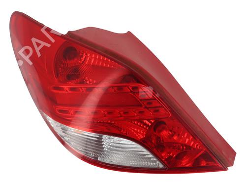 Used Left taillight PEUGEOT 207 (WA_, WC_) 1.4 HDi (68 hp) 32360253