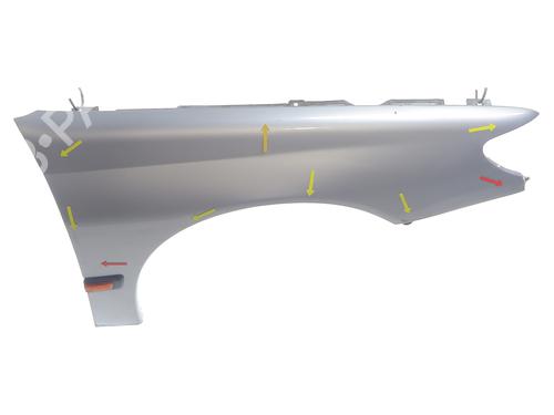 Used Right front fenders PEUGEOT 406 (8B) 2.1 TD 12V (109 hp) 30562334