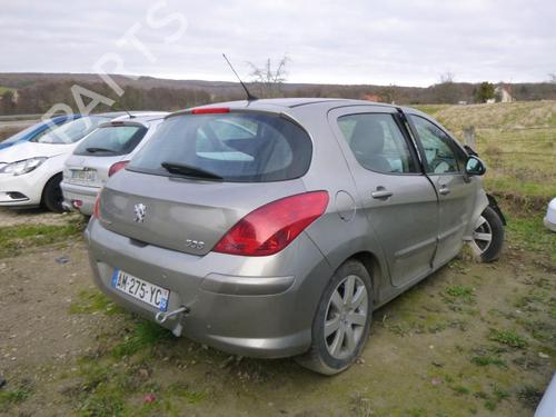 Right sun visor PEUGEOT 308 I (4A_, 4C_) 1.6 HDi | BP18181980I2 