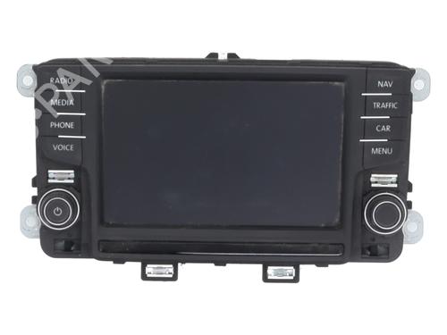 Used Radio VW POLO V (6R1, 6C1) 1.4 TDI (75 hp) 24809626