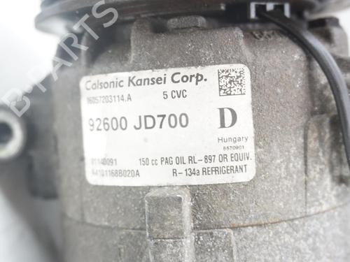 AC compressor NISSAN QASHQAI I (J10, NJ10) 2.0 dCi All-wheel Drive | BP18187156M34