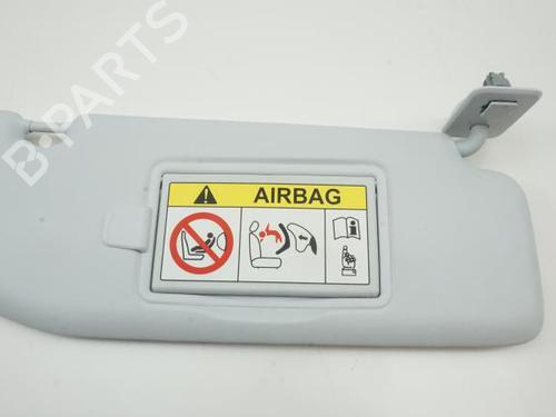 Used Right sun visor PEUGEOT 208 I (CA_, CC_) 1.2 VTi 68 / PureTech 68 (68 hp) 18178965