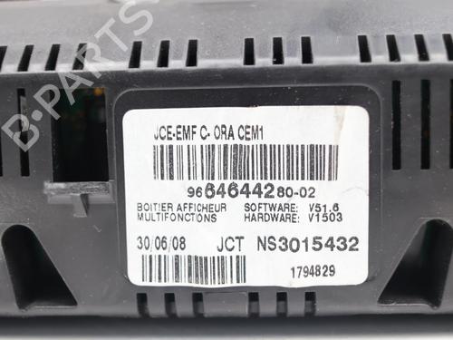 Display monitor PEUGEOT 308 I (4A_, 4C_) 1.6 HDi | BP18179923C48 
