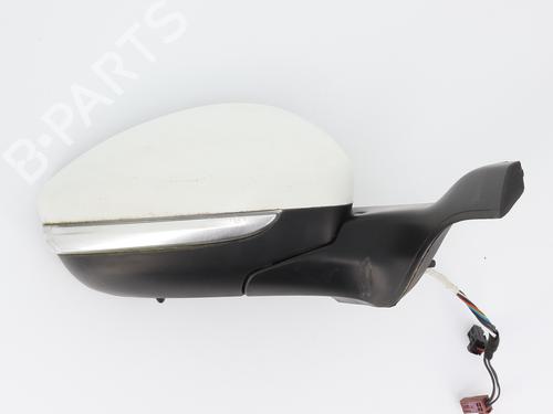 Used Right mirror PEUGEOT 208 I (CA_, CC_) 1.6 BlueHDi 100 (100 hp) 26730549