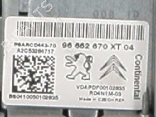 Radio CITROËN C4 Picasso I MPV (UD_)  | BP19646406E6 