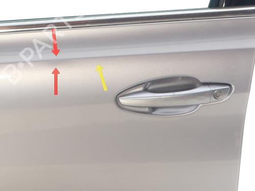 Left front door PEUGEOT 308 II (LB_, LP_, LW_, LH_, L3_) 1.5 BlueHDi 130 | BP30361671C2