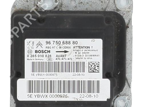 Kollisjonspute styreenhet PEUGEOT 207 (WA_, WC_) 1.4 HDi (68 hp) 28130142
