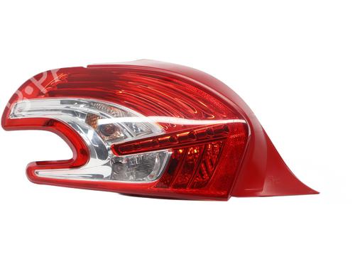 Used Left taillight PEUGEOT 208 I (CA_, CC_) 1.0 VTi (68 hp) 20179908