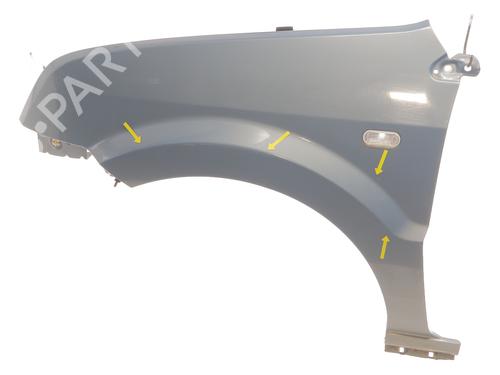 Aile avant gauche FORD FUSION (JU_) 1.4 TDCi (68 hp) 30599205