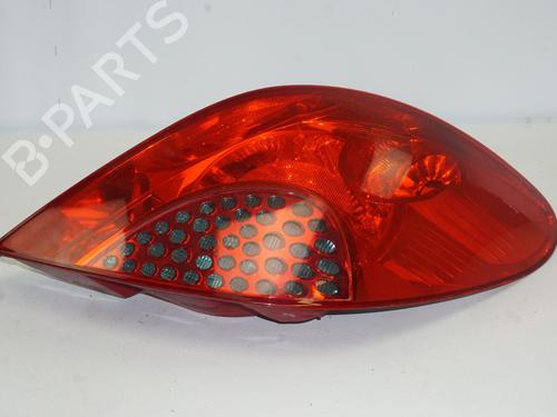 Used Right taillight PEUGEOT 207 (WA_, WC_) 1.6 HDi (90 hp) 18173456