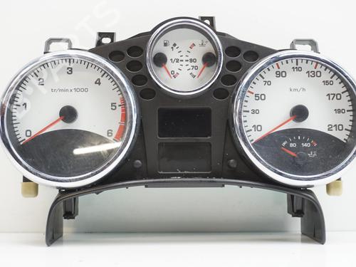 Used Instrument cluster PEUGEOT 207 (WA_, WC_) 1.6 HDi (109 hp) 18195478