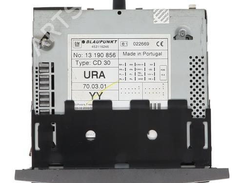Used Radio Radio OPEL ASTRA H (A04) 1.7 CDTI (L48) (100 hp) 20300207 20300207