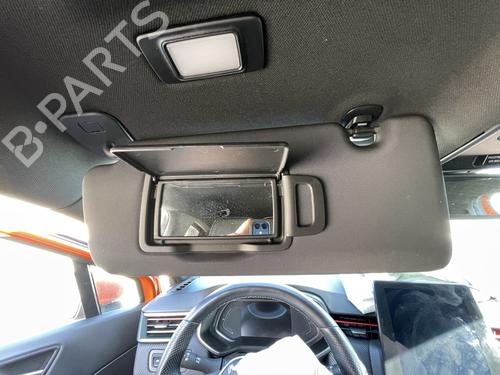 Used Left sun visor RENAULT CLIO V (B7_) 1.0 TCe 100 (B7MT) (101 hp) 24974004