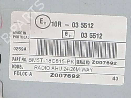 Used Radio Radio FORD B-MAX (JK) 1.0 EcoBoost (125 hp) 34412812 34412812
