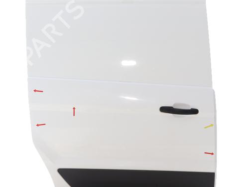 Used Right slide door FORD TRANSIT CONNECT V408 Box Body/MPV 1.5 TDCi (101 hp) 30327451