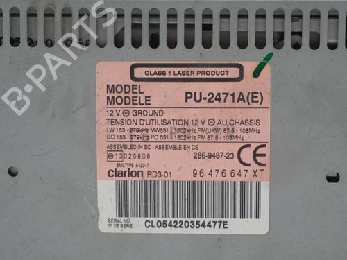Radio CITROËN C3 I (FC_, FN_) 1.4 i | BP18186611E6 