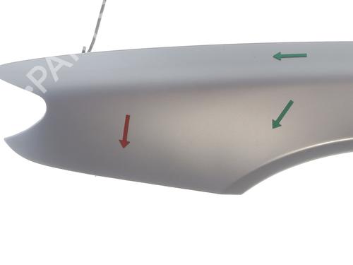 Left front fenders PEUGEOT 406 Coupe (8C) 2.0 16V | BP29422054C41 