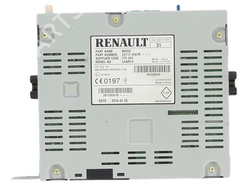 Radio RENAULT KADJAR (HA_, HL_) 1.6 dCi 130 (HLA4) | BP37663719E6 - Image 2