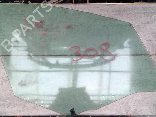 Used Front right door window PEUGEOT 308 I (4A_, 4C_) 1.6 16V (120 hp) 18174278