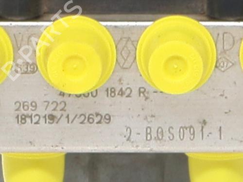 Used ABS pump ABS pump RENAULT CLIO IV (BH_) 1.5 dCi 75 (75 hp) 19931732 19931732
