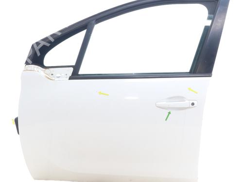 Used Left front door PEUGEOT 208 I (CA_, CC_) 1.5 BlueHDI 100 (102 hp) 30398016