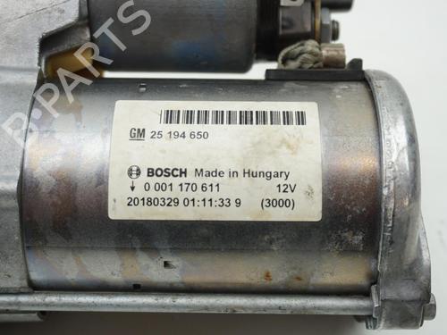 Starter OPEL CORSA E (X15) 1.4 Turbo (08, 68) | BP18188836M8
