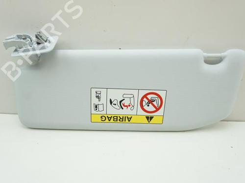 Used Right sun visor PEUGEOT 208 I (CA_, CC_) 1.0 VTi (68 hp) 18185412