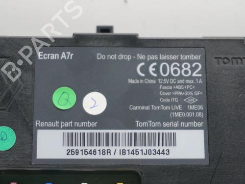 Display monitor RENAULT KOLEOS I (HY_) 2.0 dCi 4x4 (HY0K) | BP18177280C48 