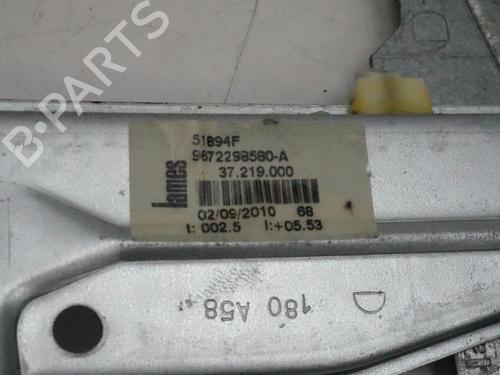 Rudehejsemekanisme Højre bagtil CITROËN C3 Picasso (SH_) 1.6 HDi (90 hp) 18172143