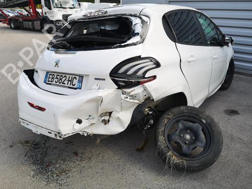 Front right window mechanism PEUGEOT 208 I (CA_, CC_) 1.2 VTI 82 | BP18186140C23 