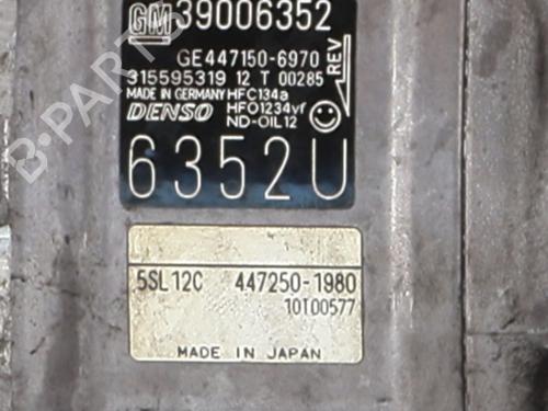 AC compressor OPEL CORSA E (X15) 1.4 Turbo (08, 68) | BP19731313M34 