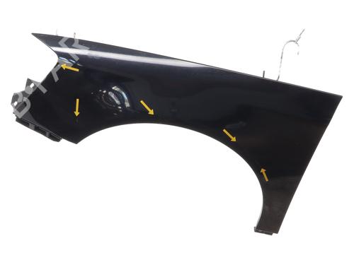 Used Left front fenders VW PASSAT B6 (3C2) 2.0 TDI 16V (140 hp) 25977449