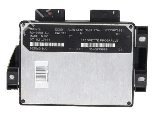 Computer CITROËN XSARA Coupe (N0) 2.0 HDi 109 (109 hp) 20180263