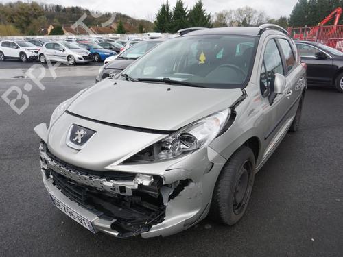 Front right window mechanism PEUGEOT 207 SW (WK_) 1.6 HDi | BP18172874C23