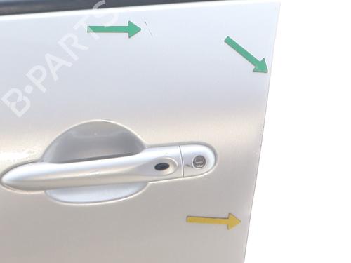 Left front door RENAULT CAPTUR I (J5_, H5_) 0.9 TCe 90 | BP29304625C2 