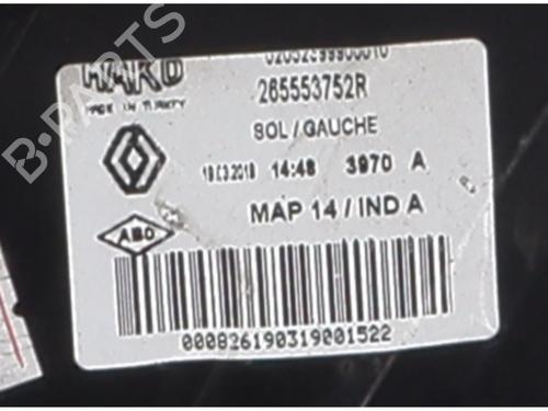 Left taillight RENAULT CLIO IV (BH_) 0.9 TCe 90 (BHNF, BHMA, BHMH, BHJK, BHJR) | BP19450734C34 