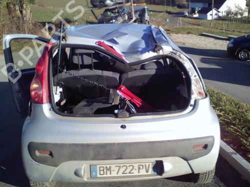 Front left lock PEUGEOT 107 (PM_, PN_) 1.0 | BP18190461C98