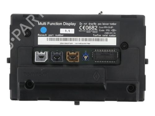 Display monitor RENAULT ZOE (BFM_) ZOE | BP23764376C48