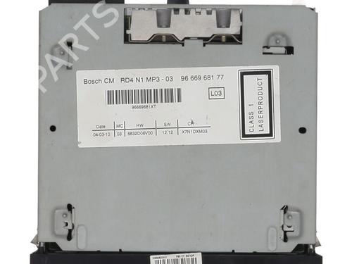 Bilradio CITROËN BERLINGO MULTISPACE (B9) 1.6 HDi 90 | BP26168289E6 
