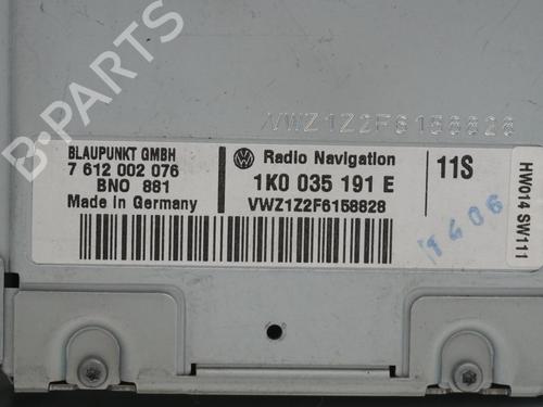 Bilradio VW TOURAN (1T1, 1T2) 1.9 TDI | BP18188124E6 