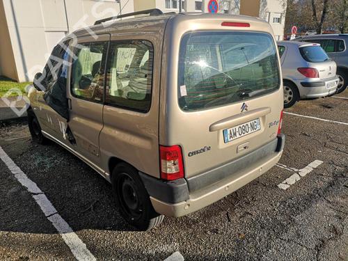 Front right exterior door handle CITROËN BERLINGO / BERLINGO FIRST MPV (MF_, GJK_, GFK_) 1.6 HDI 90 (MF9HX) | BP22071486C129 